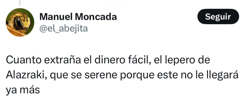 Extraña el dinero facil