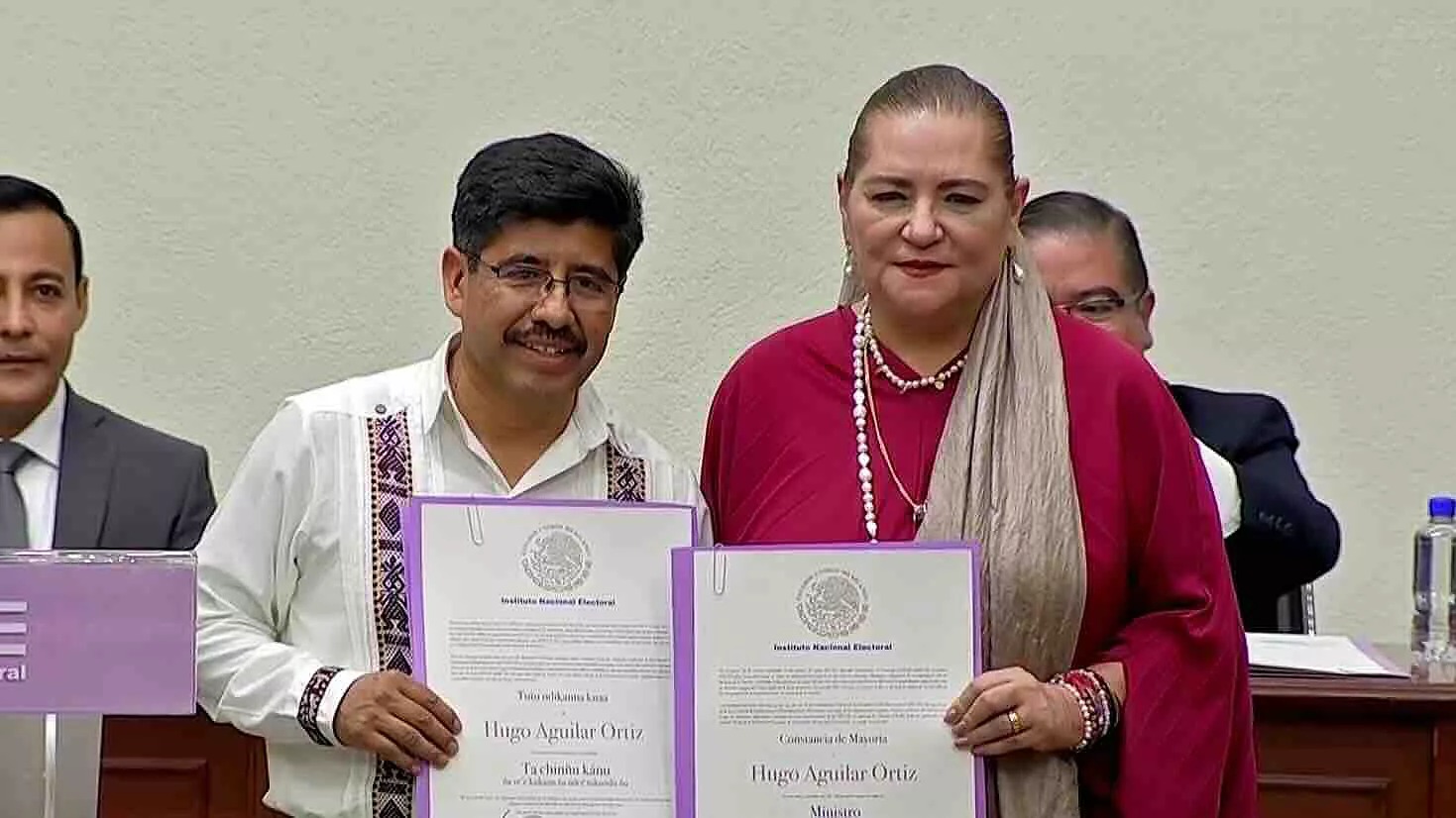 Hugo Aguilar pide voto de confianza 