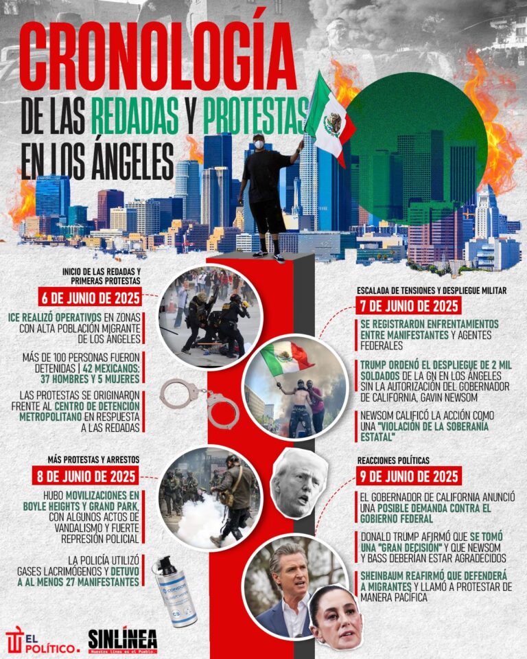 Cronología de las redadas