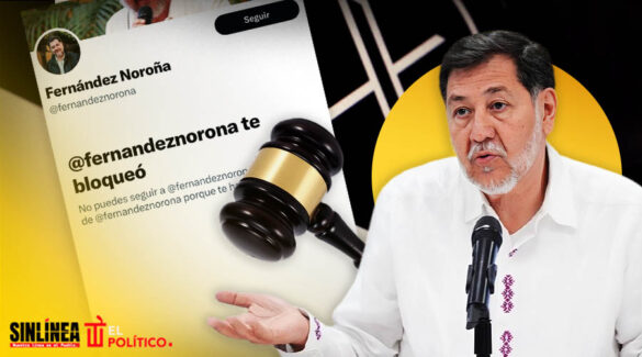 Juez ordena a Noroña desbloquear a ciudadano de X