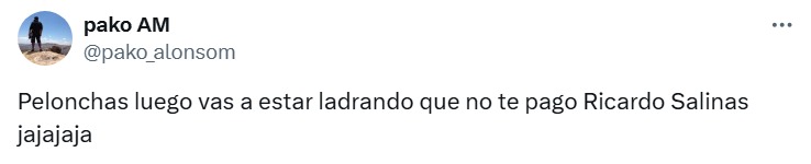 Ladrando porque no le pagan