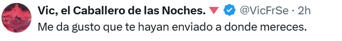 Le da gusto