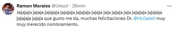 Le da gusto