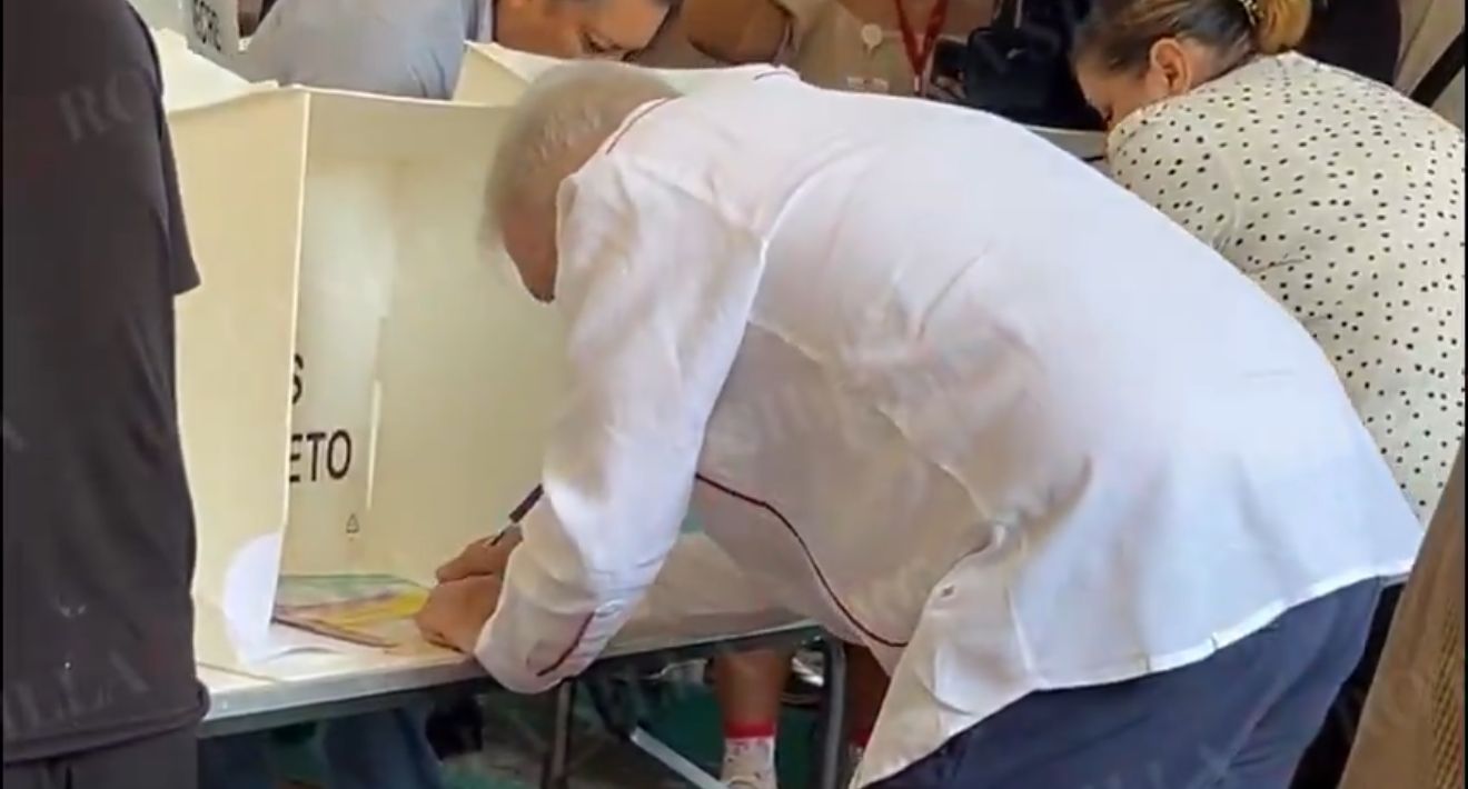 López Obrador voto