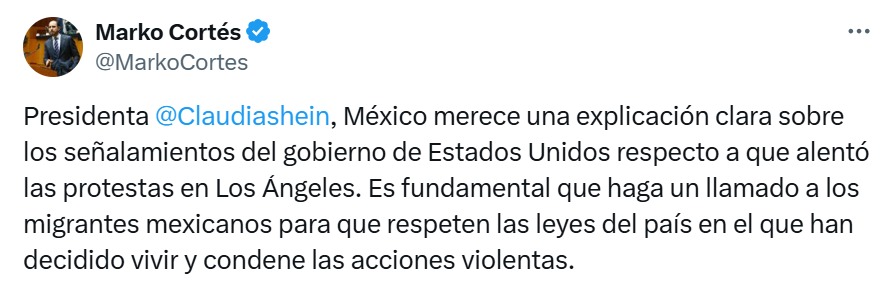 Marko Cortés contra Noroña