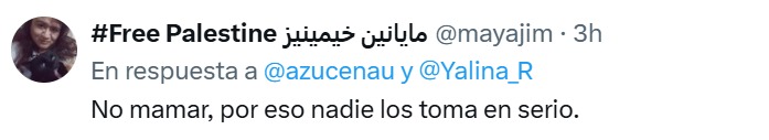 nadie los toma en serio