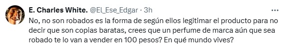 No son robados 