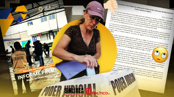 OEA cuestiona elección judicial en su informe preliminar