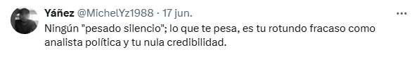 Pesa el rotundo fracaso