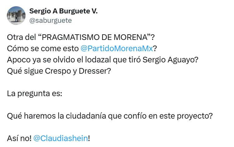 pragmatismo de Morena