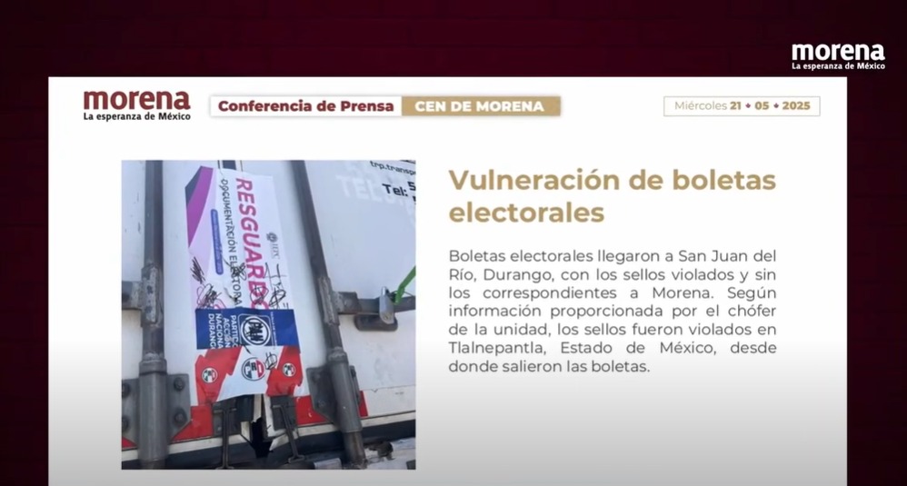 Pruebas del hijo de AMLO