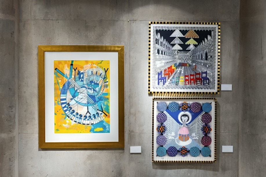 ¿Qué piezas de arte hay en colección de Sandra Cuevas?