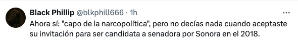 Redes se burlan de Lilly Téllez