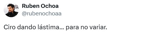 Redes critican a Ciro