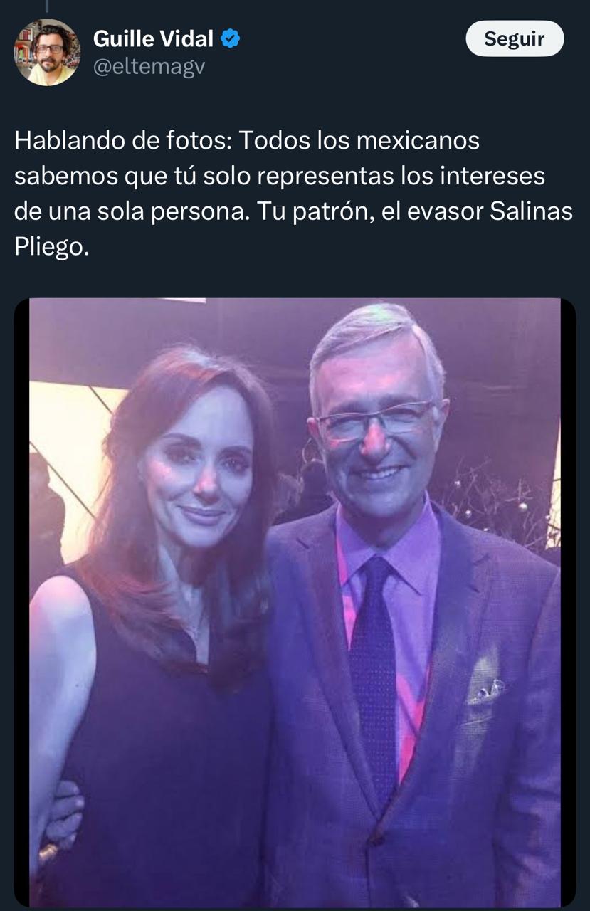 Redes tunden a Lilly Téllez