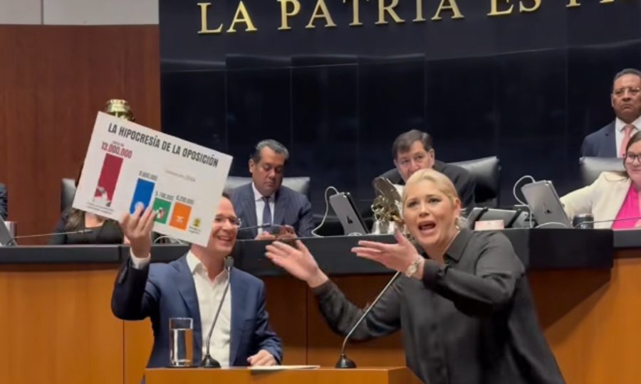 Ricardo Anaya y Vero Camino