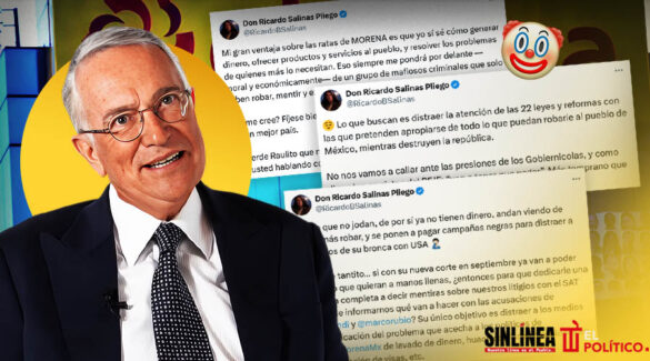 Ricardo Salinas acusa "campaña negra" por adeudo fiscal