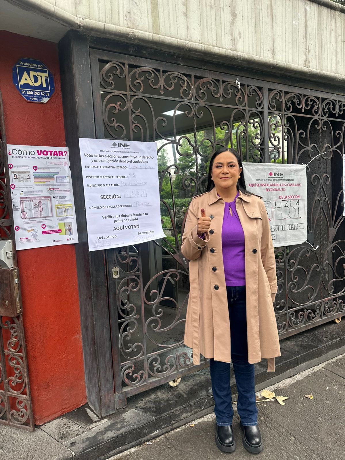 Secretarios federeales votan en elección judicial 