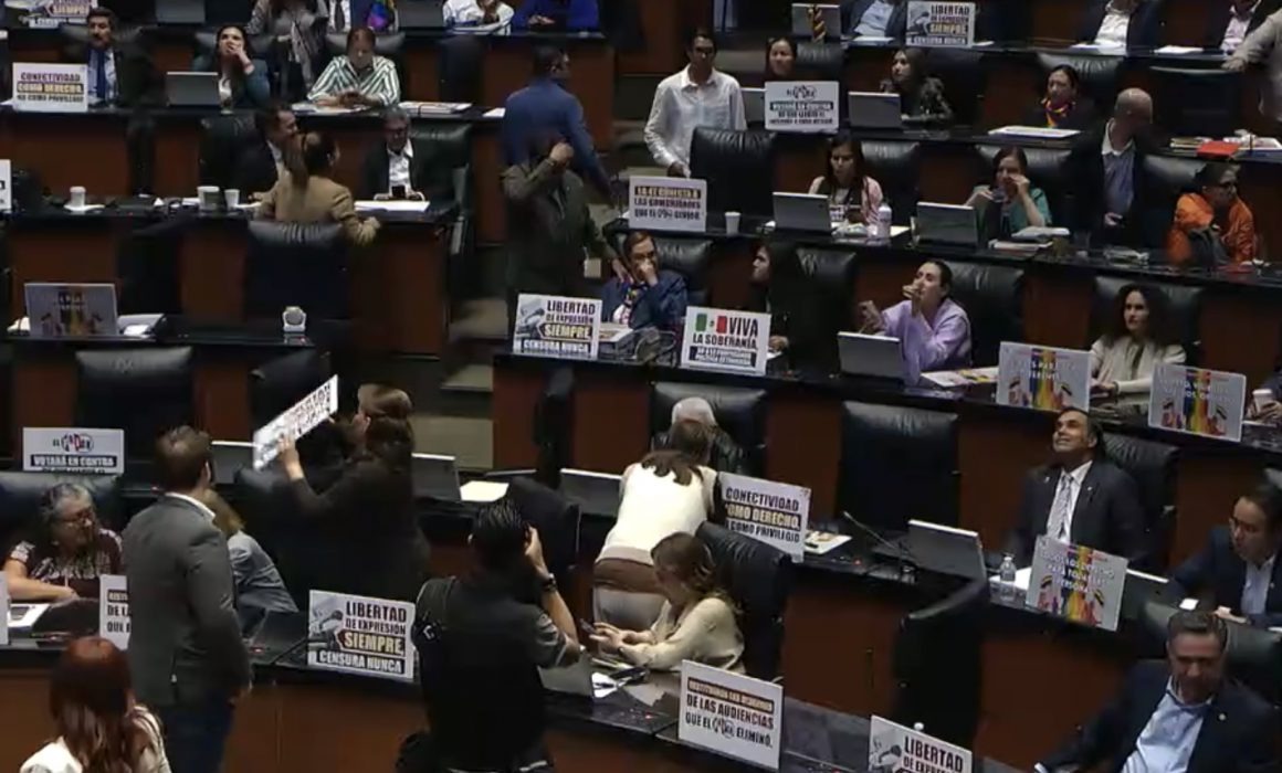 Senadores de oposición y oficialismo se dan encontronazos en reforma a la ley de telecomunicaciones