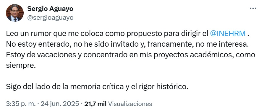 Sergio Aguayo Inehrm