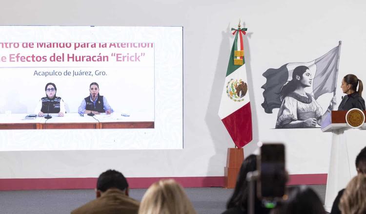 Sheinbaum reporta daños por Erick