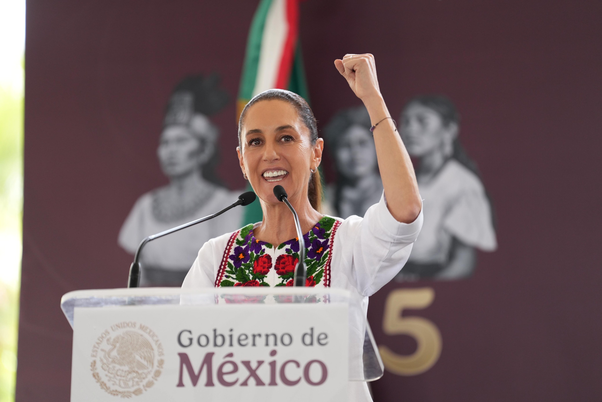 Sheinbaum defiende a migrantes de ataques de Trump