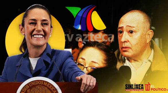 Sheinbaum desmiente a reportero de TV Azteca en la mañanera