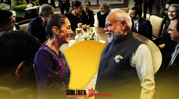 Sheinbaum se reune con Narendra Modi