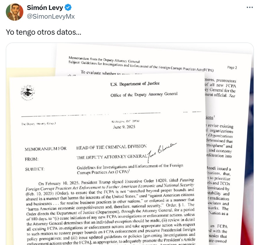 Respuesta de Simón Levy