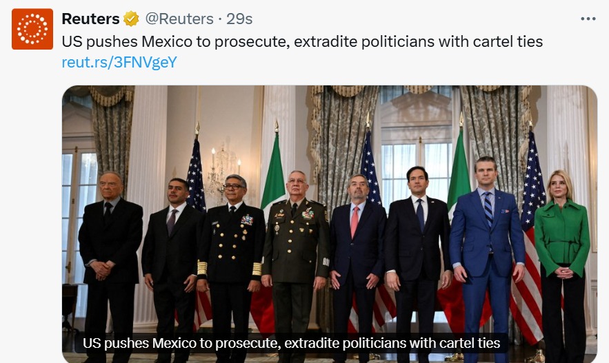 SRE desmiente a Reuters