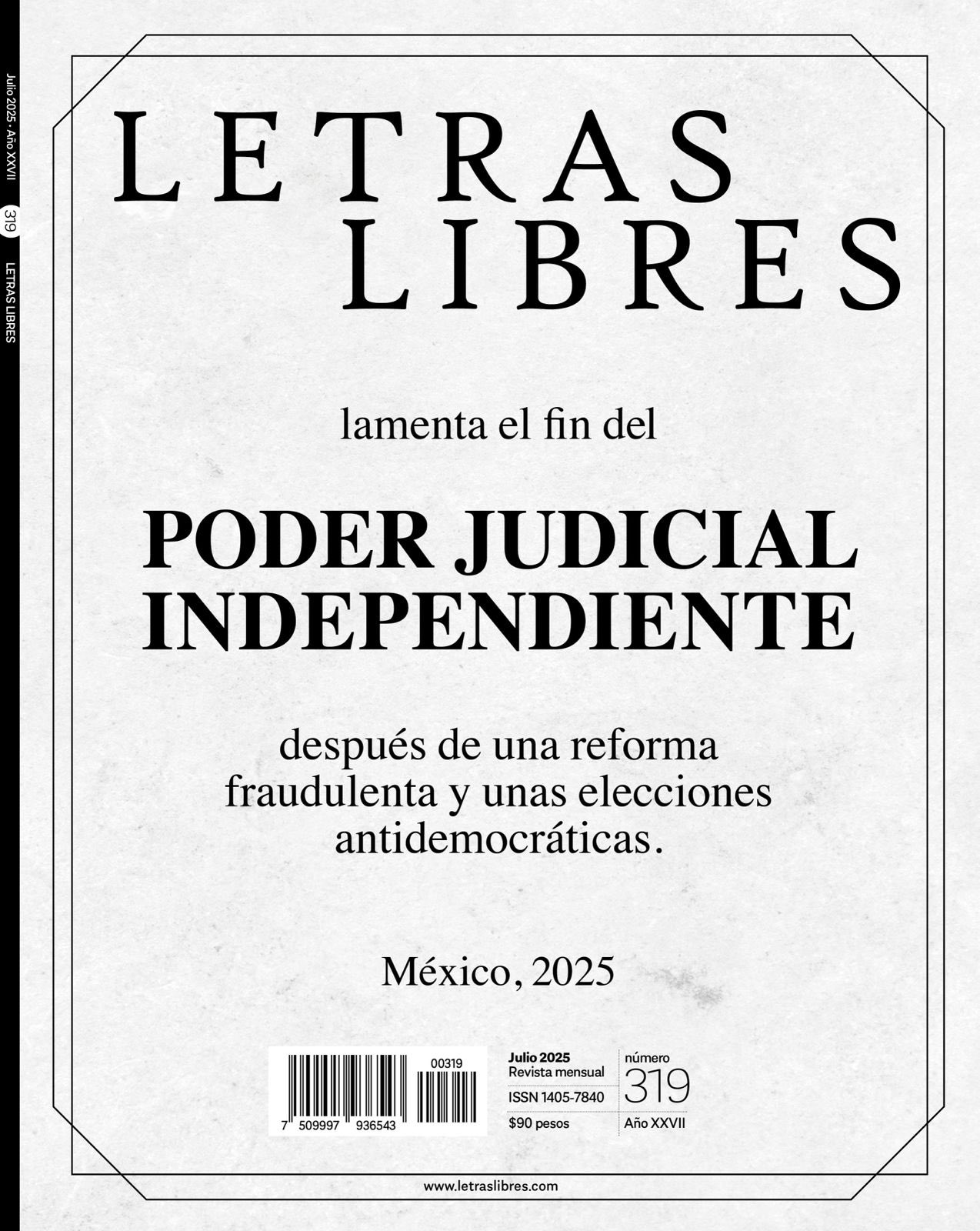 Usuarios de burlan de portada de Letras Libres de Enrique Krauze