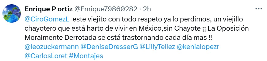 Ya lo perdimos