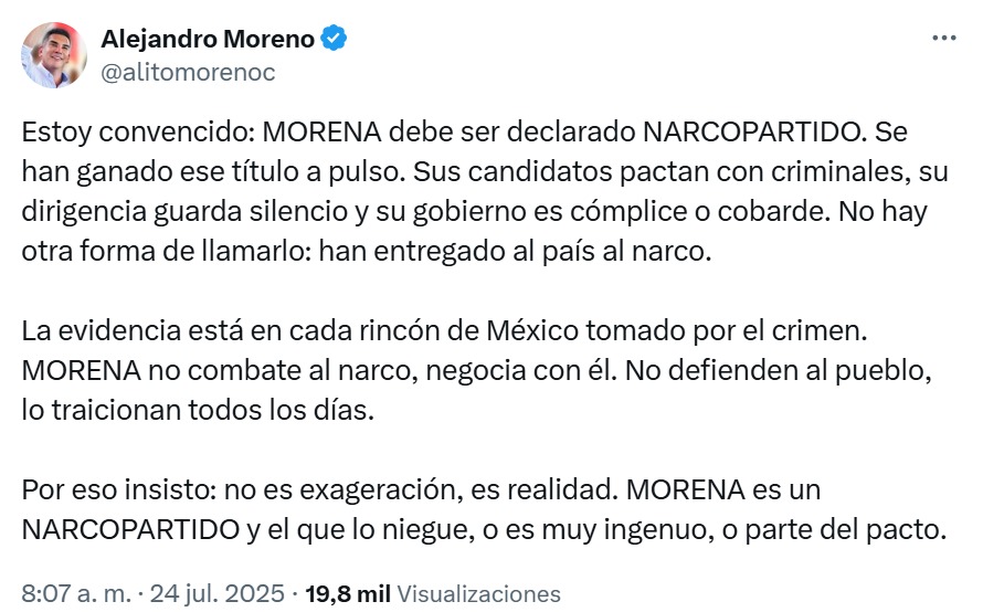 Alito contra Morena