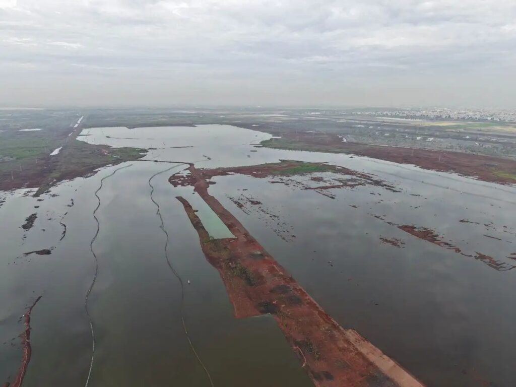 Avance Lago de Texcoco