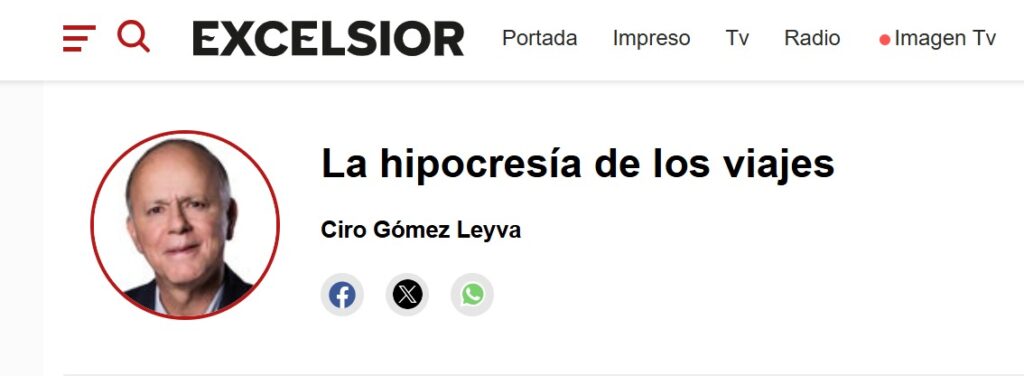 Ciro Gómez columna