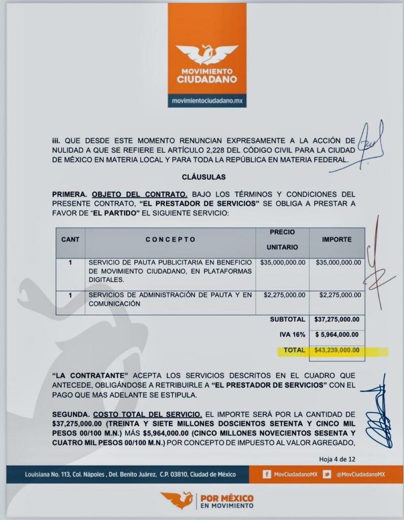 Contrato Máynez MC 