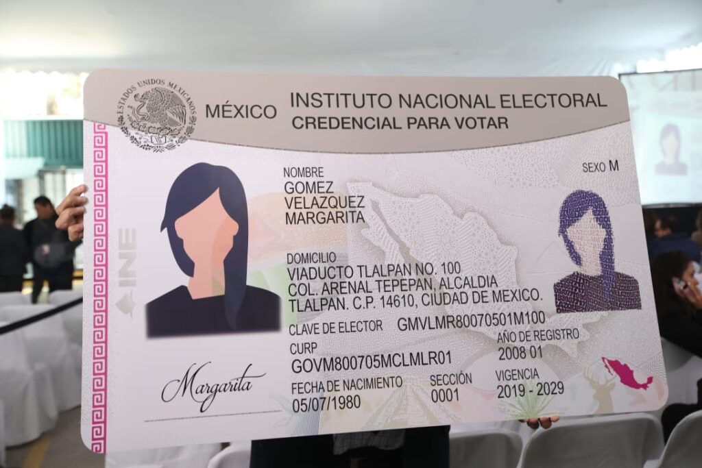 credencial del INE