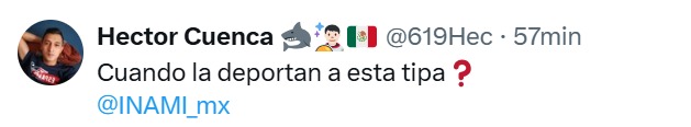 Cuando la deportan