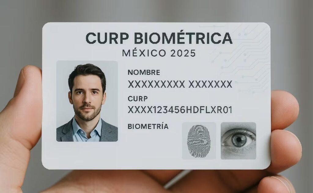 Curp biométrica sustituye INE