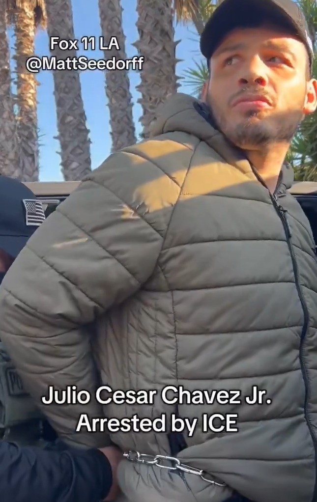 Detención Julio César Chávez Jr