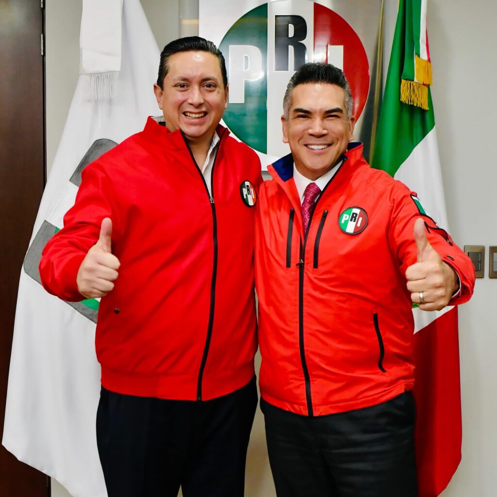 Dirigente del PRI y Alito