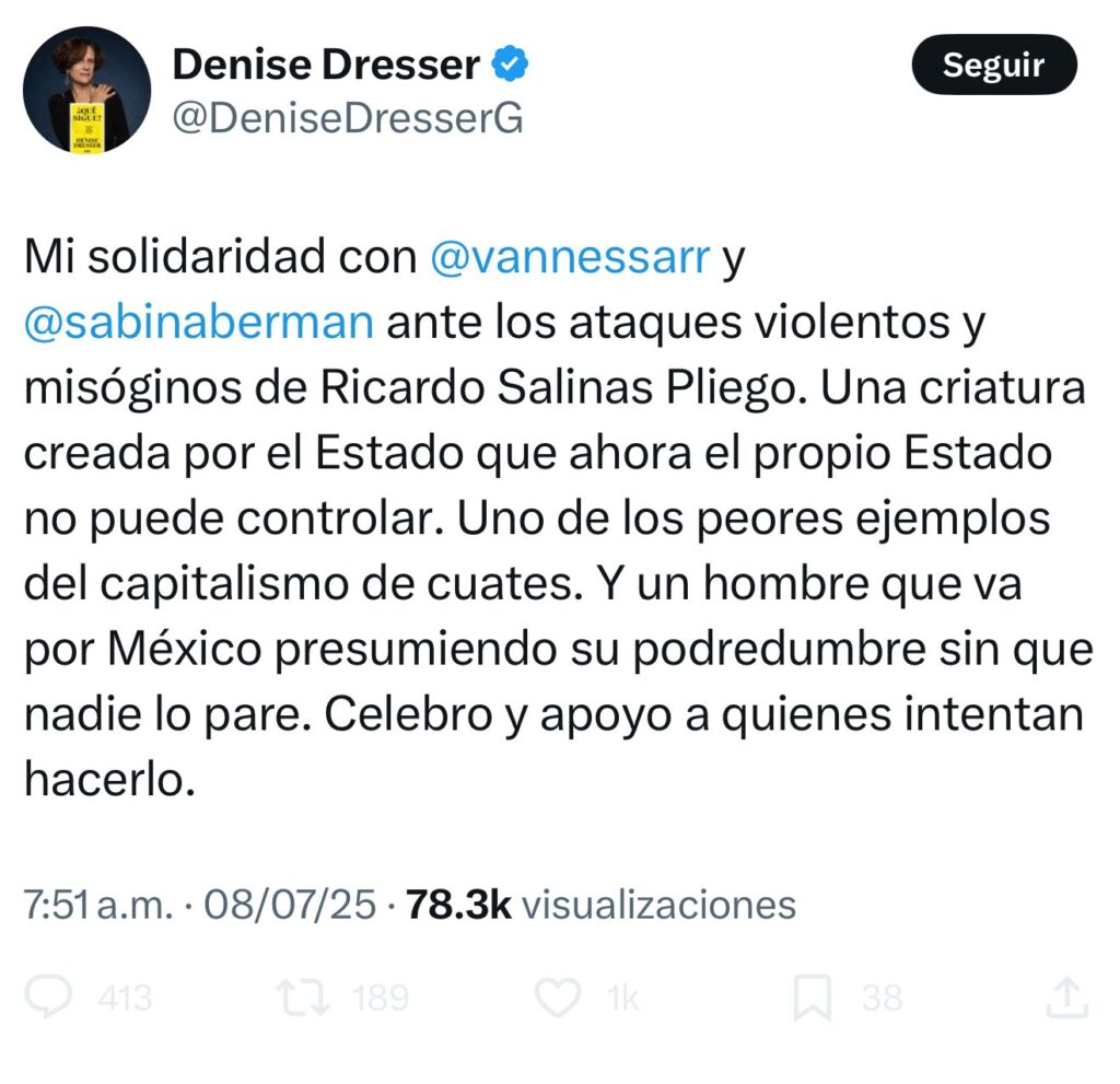 Dresser contra Salinas Pliego