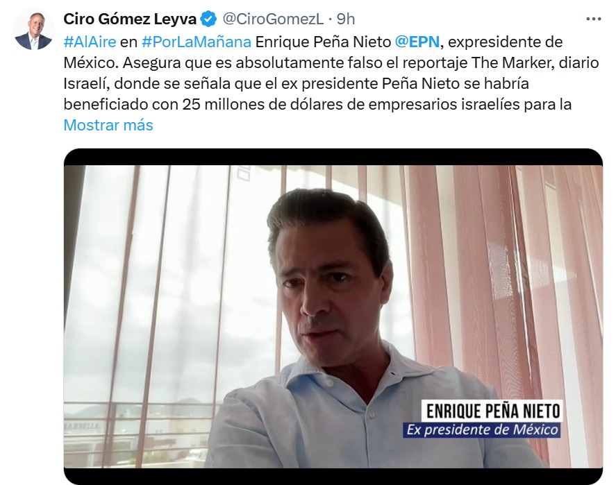 EPN en Radio Fórmula