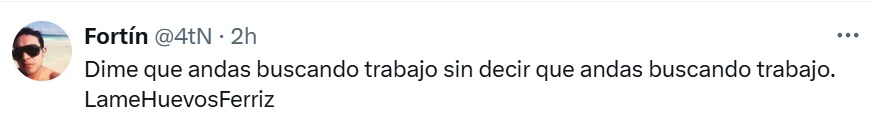 Ferriz Hijar anda buscando chamba