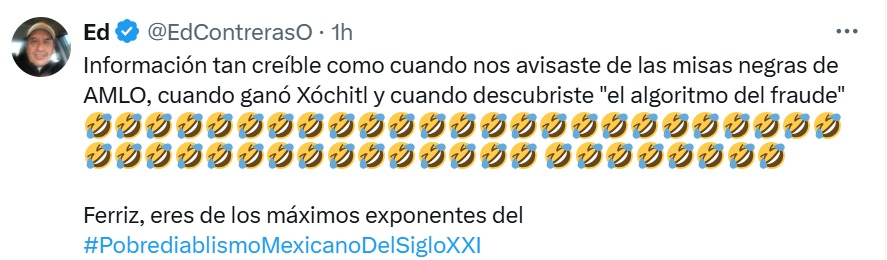 Información nada creíble