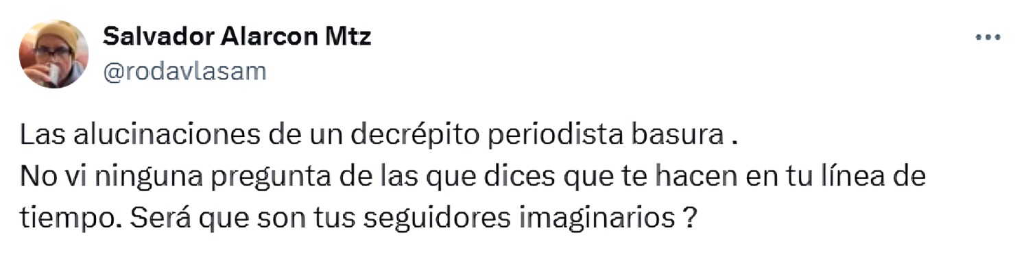 internautas acusan a Pedro Ferriz de cantinflear