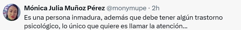 Lady Racista inmadura