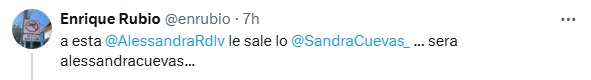 Le sale lo Sandra Cuevas