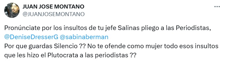 Lilly Téllez insultos