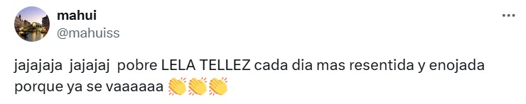 Lilly Téllez lela